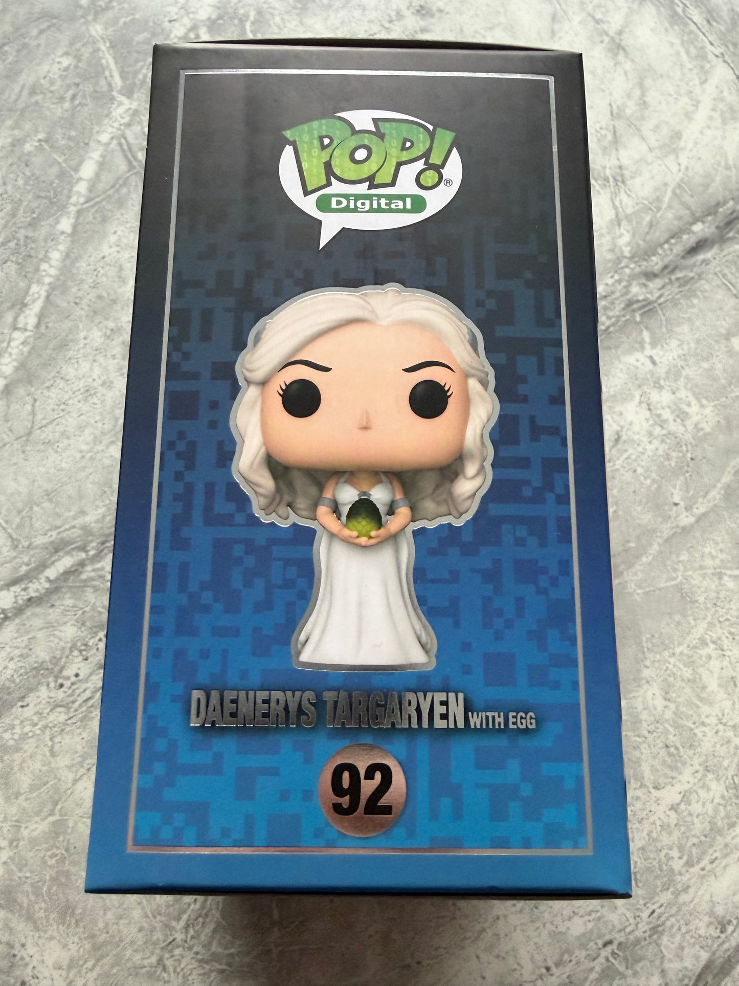 Emilia Clarke Signed Game Of Thrones NFT Digital Funko Pop - Photo Proof & SWAU Authenticated!