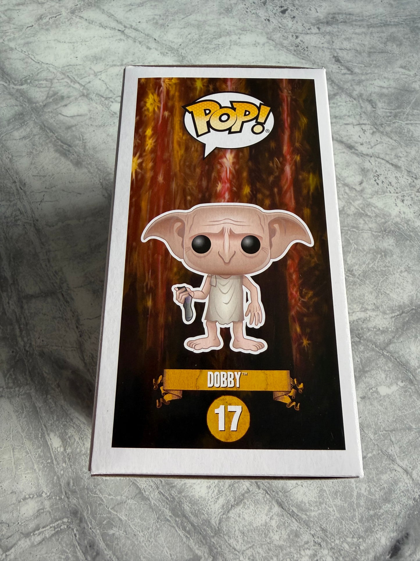 Toby Jones Signed Harry Potter Dobby Funko Pop With Rare Quote - SWAU Authenticated