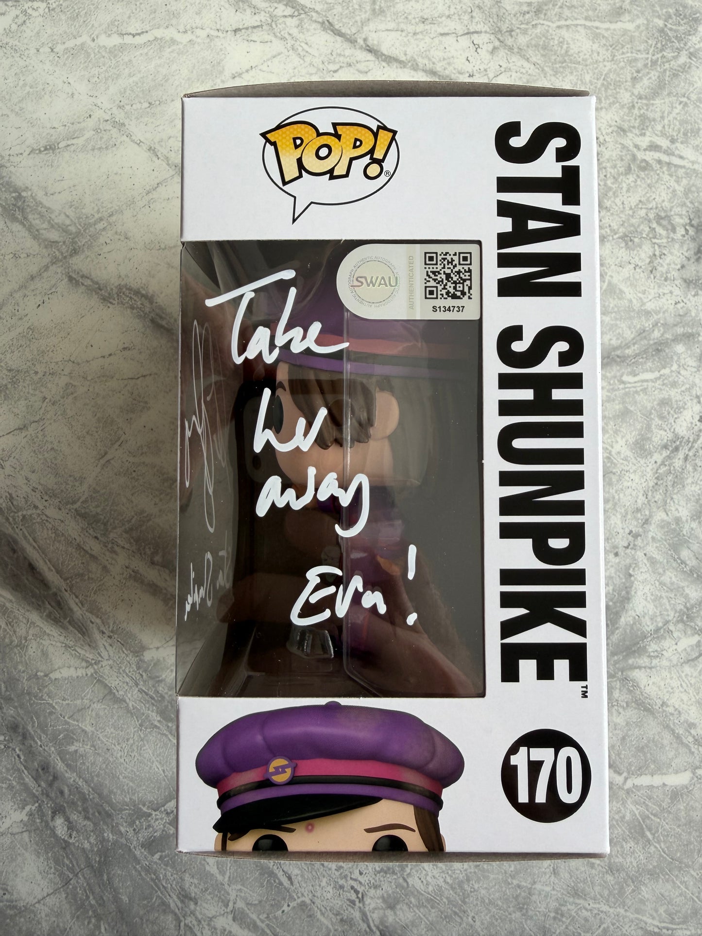 Lee Ingleby Signed Harry Potter Stan Shunpike Funko Pop With Quote!