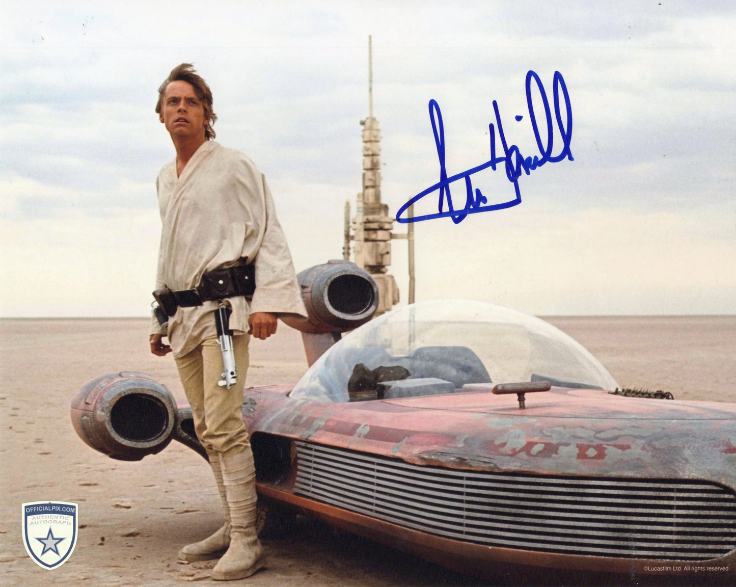 Mark Hamill Signed Star Wars 8x10” Photo - Official Pix Premium Authentication