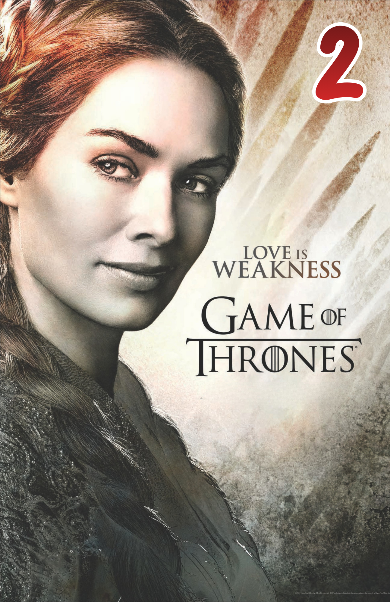 Lena Headey Signed Game Of Thrones Poster's (Pre Order)