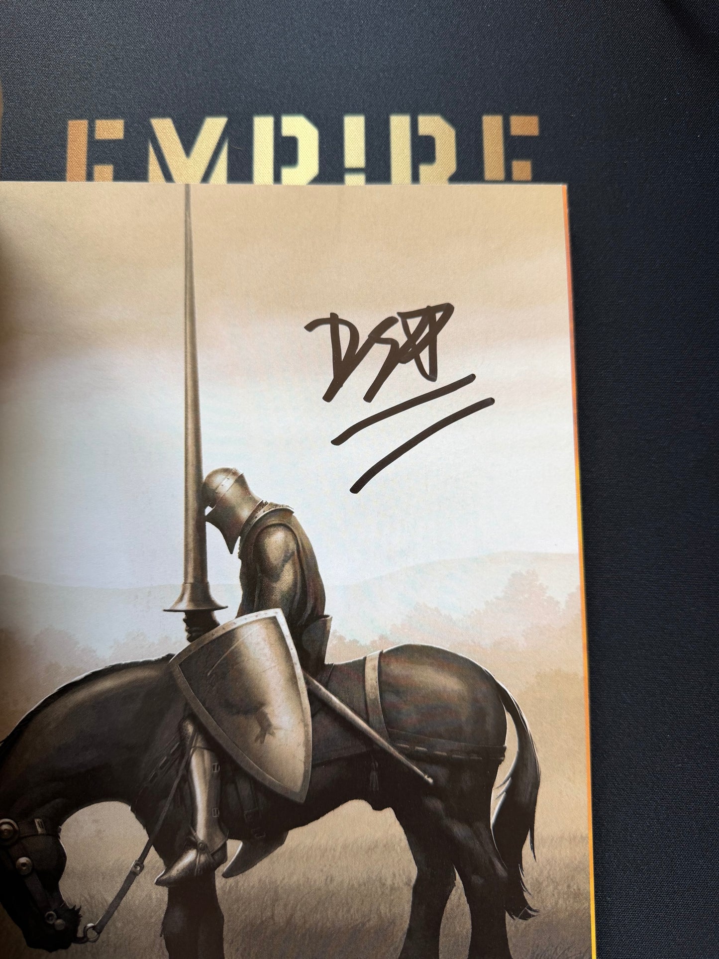 GRRM & Dexter Sol Ansell Signed Hedge Knight “Jet City” Graphic Novel Book - SWAU Authenticated