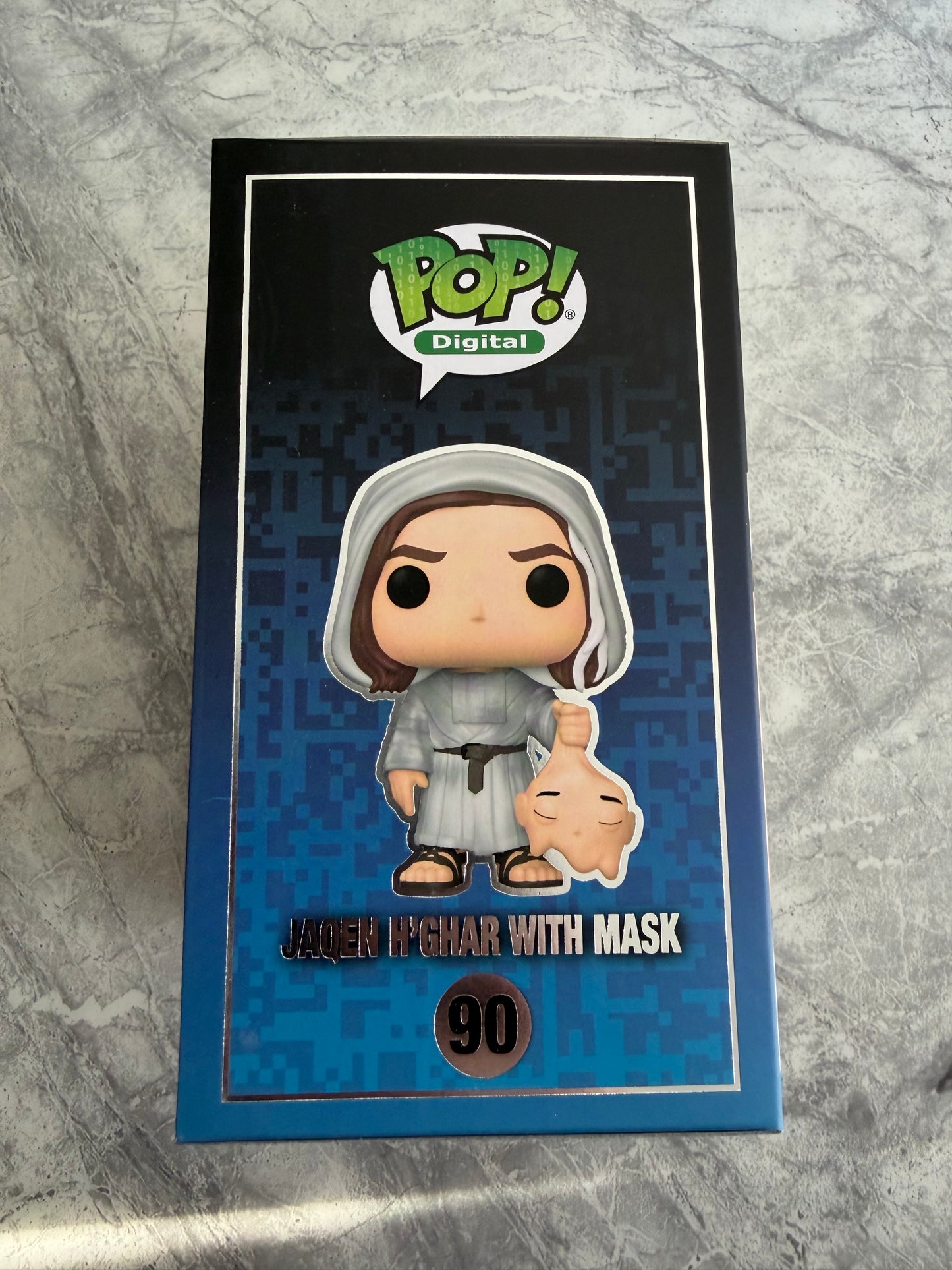 Tom Wlaschiha Signed Game Of Thrones Jaqen Digital NFT Funko Pop With 2 Quotes!