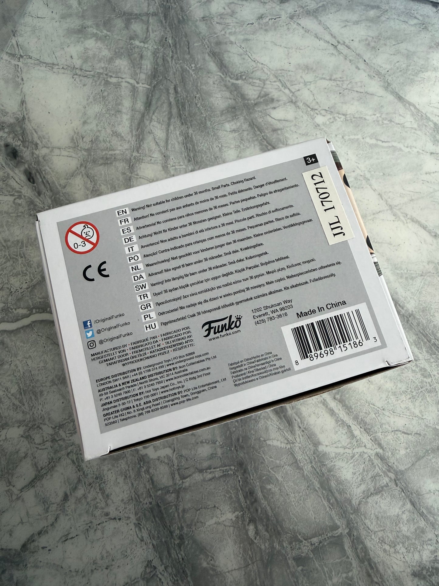 Tom Wlaschiha Signed Game Of Thrones Jaqen H’Ghar Funko Pop With Quote!