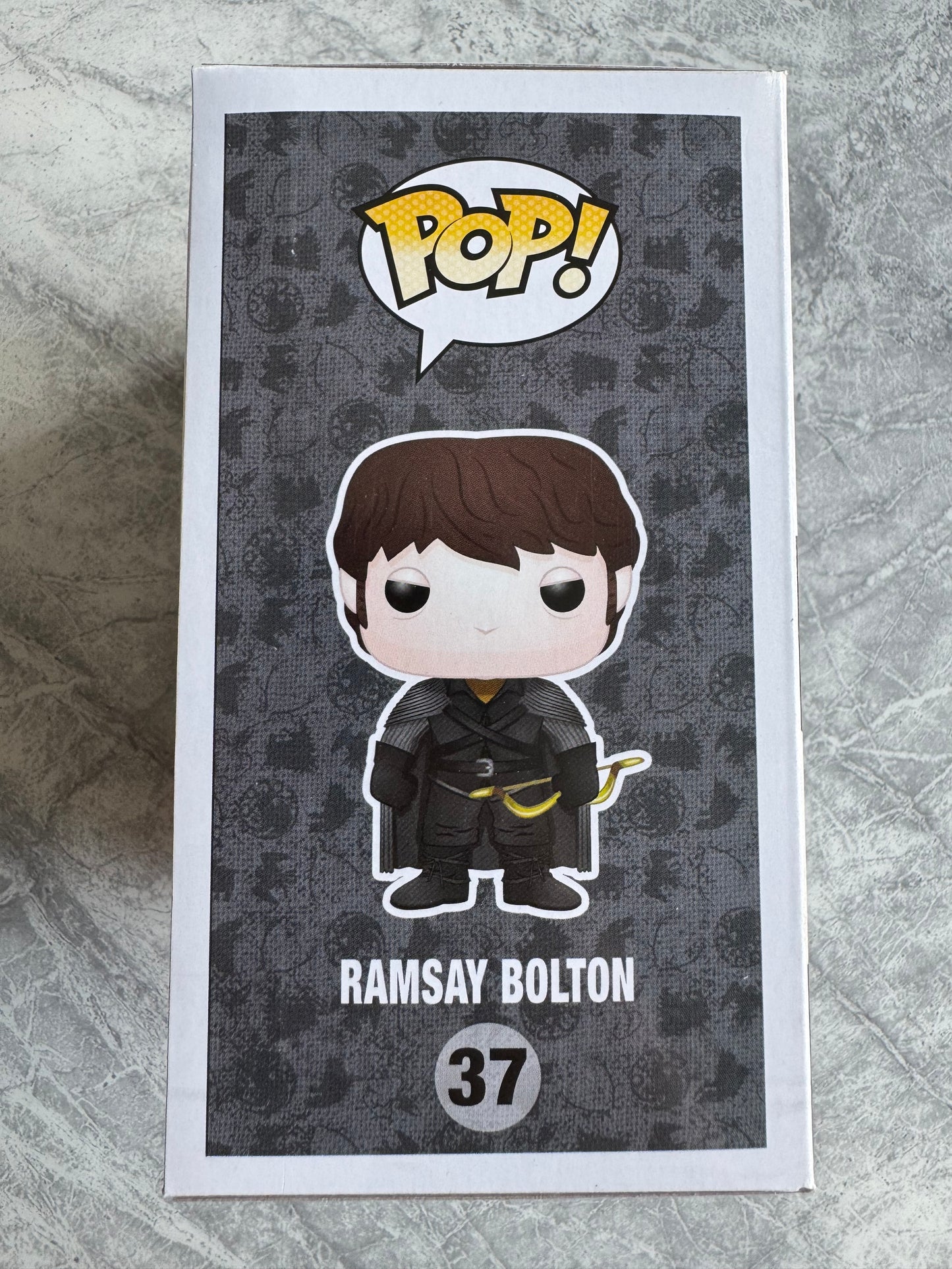 Iwan Rheon Signed Ramsay Bolton Funko Pop - SWAU Authenticated