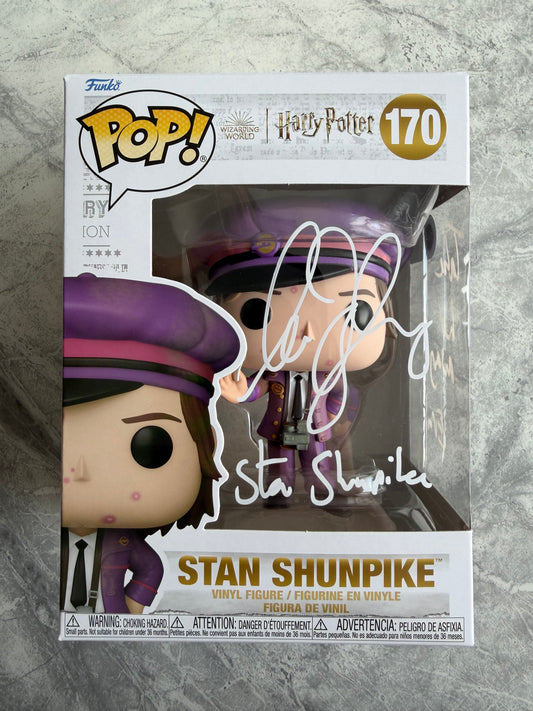 Lee Ingleby Signed Harry Potter Stan Shunpike Funko Pop With Quote!