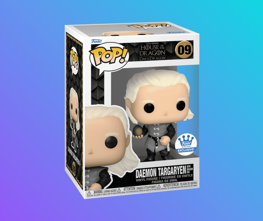 Matt Smith Signed House Of The Dragon Daemon Targaryen With Egg Funko Pop (Pre Order)