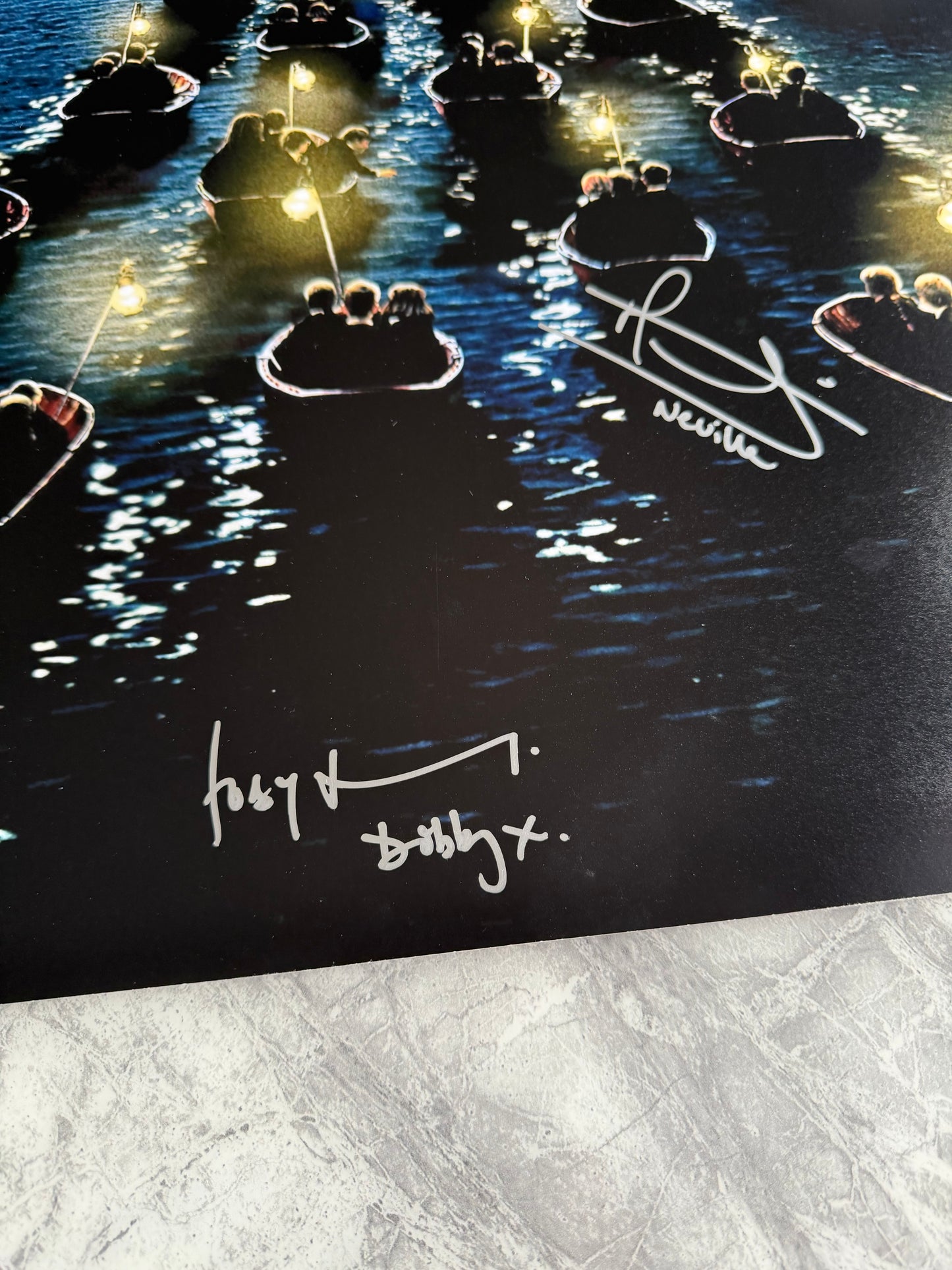 Multi 3 Cast Signed Harry Potter Project Starter Maxi Poster