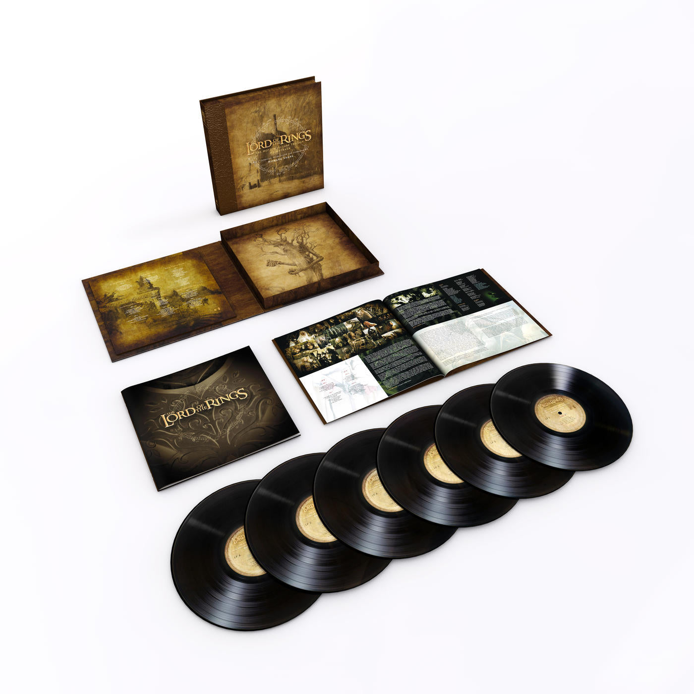 The Lord Of The Rings: Motion Picture Trilogy 6-LP Box Set Soundtrack.