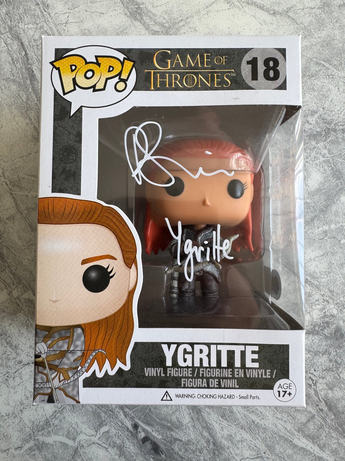 Rose Leslie Signed Game Of Thrones Ygritte Funko Pop With Quote! - SWAU Authenticated