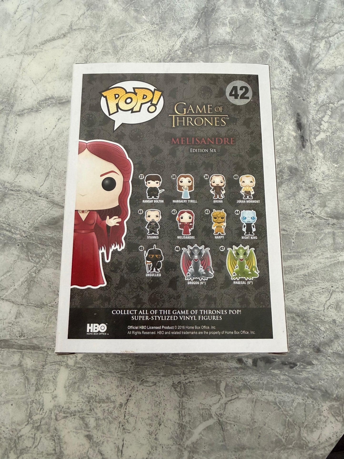 Carice Van Houten Signed Game Of Thrones Melisandre Funko Pop With Quote - SWAU Authenticated