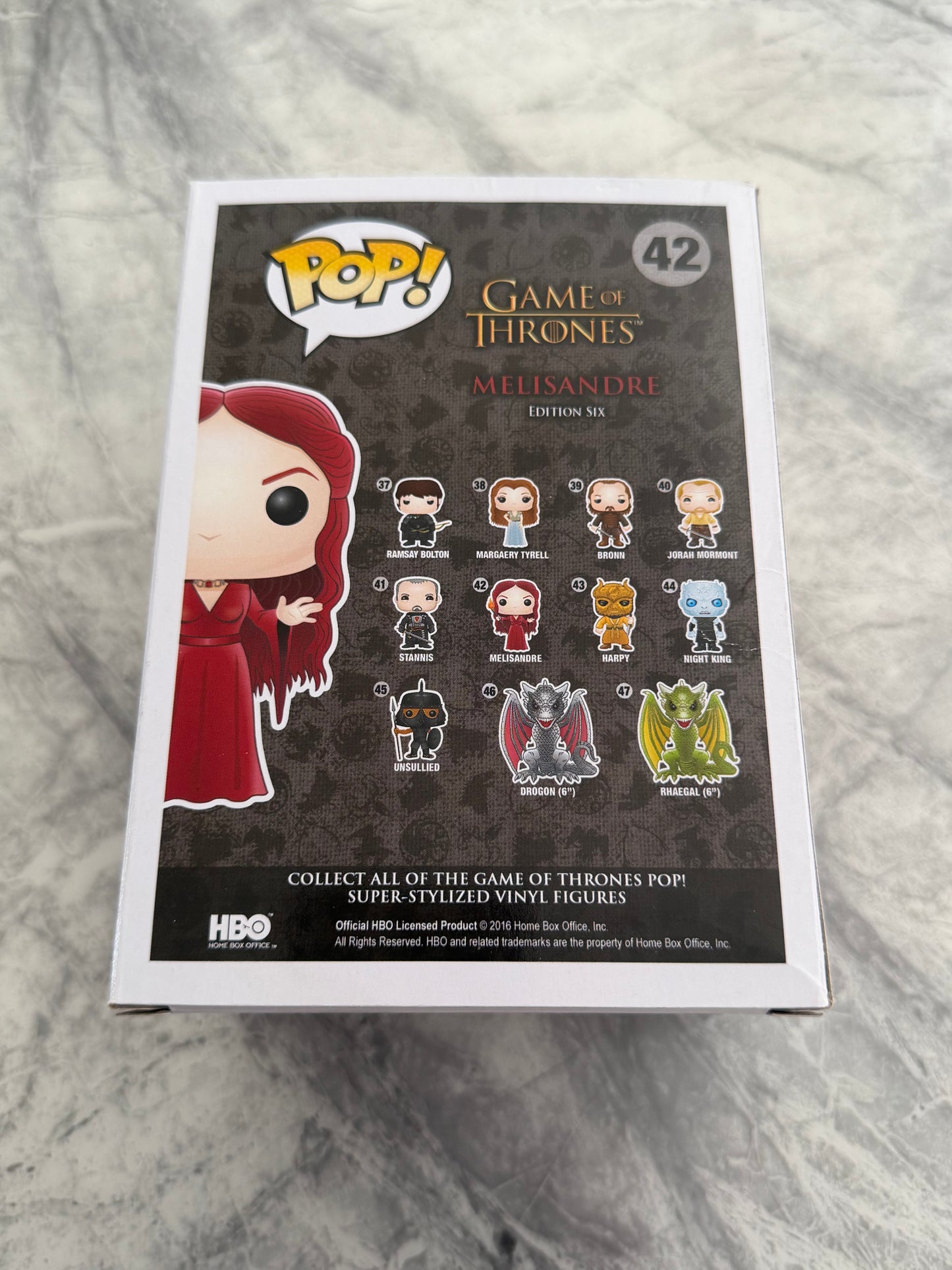 Carice Van Houten Signed Game Of Thrones Melisandre Funko Pop With Quote - SWAU Authenticated