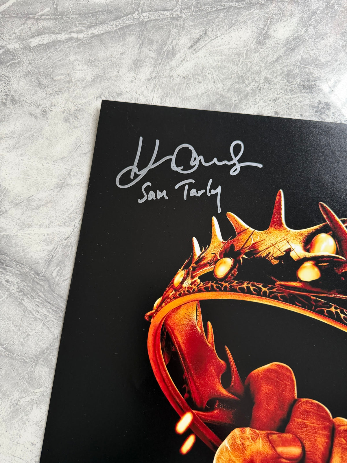 12 Cast Signed Game Of Thrones A2 Poster Project Starter Piece