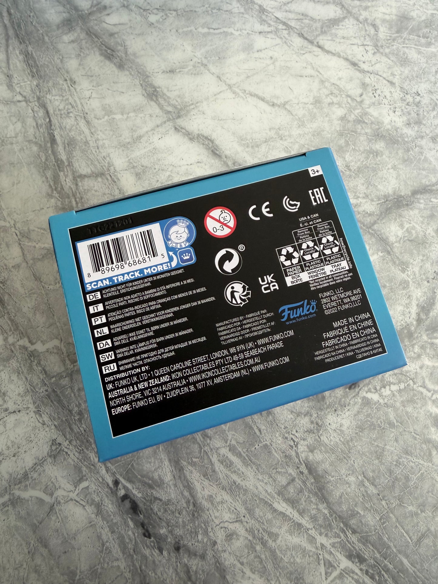 Tom Wlaschiha Signed Game Of Thrones Jaqen Digital NFT Funko Pop With 2 Quotes!