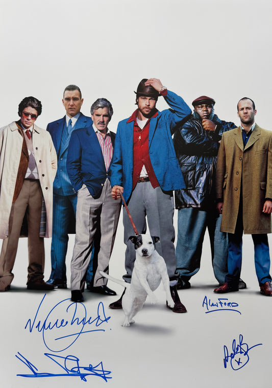 Multi Cast Signed Snatch Textless A2 Poster - Perfect Project Starter Piece!