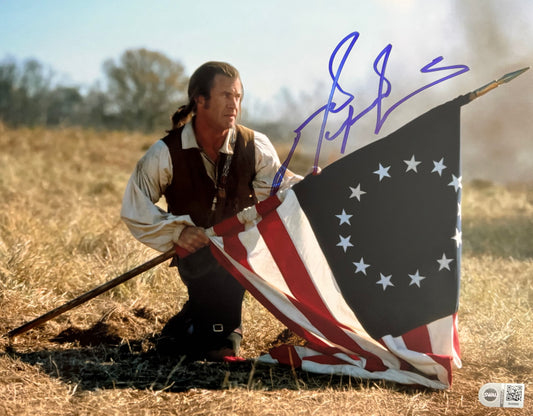 Mel Gibson Signed The Patriot 11x14” Photo - SWAU Authenticated