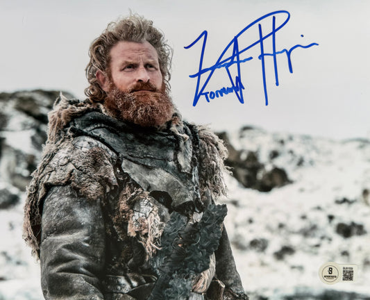 Kristofer Hivju Signed Game Of Thrones 8x10” Photo - Beckett Authenticated