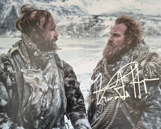 Kristofer Hivju Signed Game Of Thrones 8x10” Photo