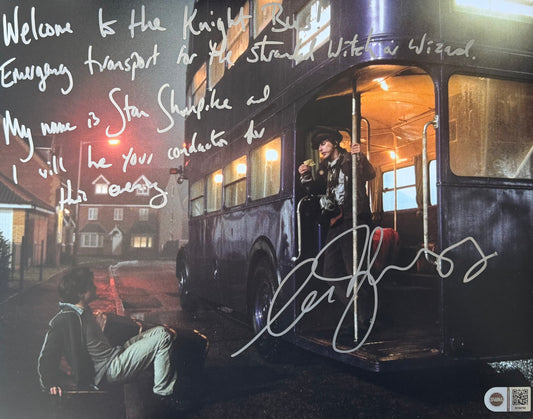 Lee Ingleby Signed Harry Potter 11x14” Photo With Long Quote!