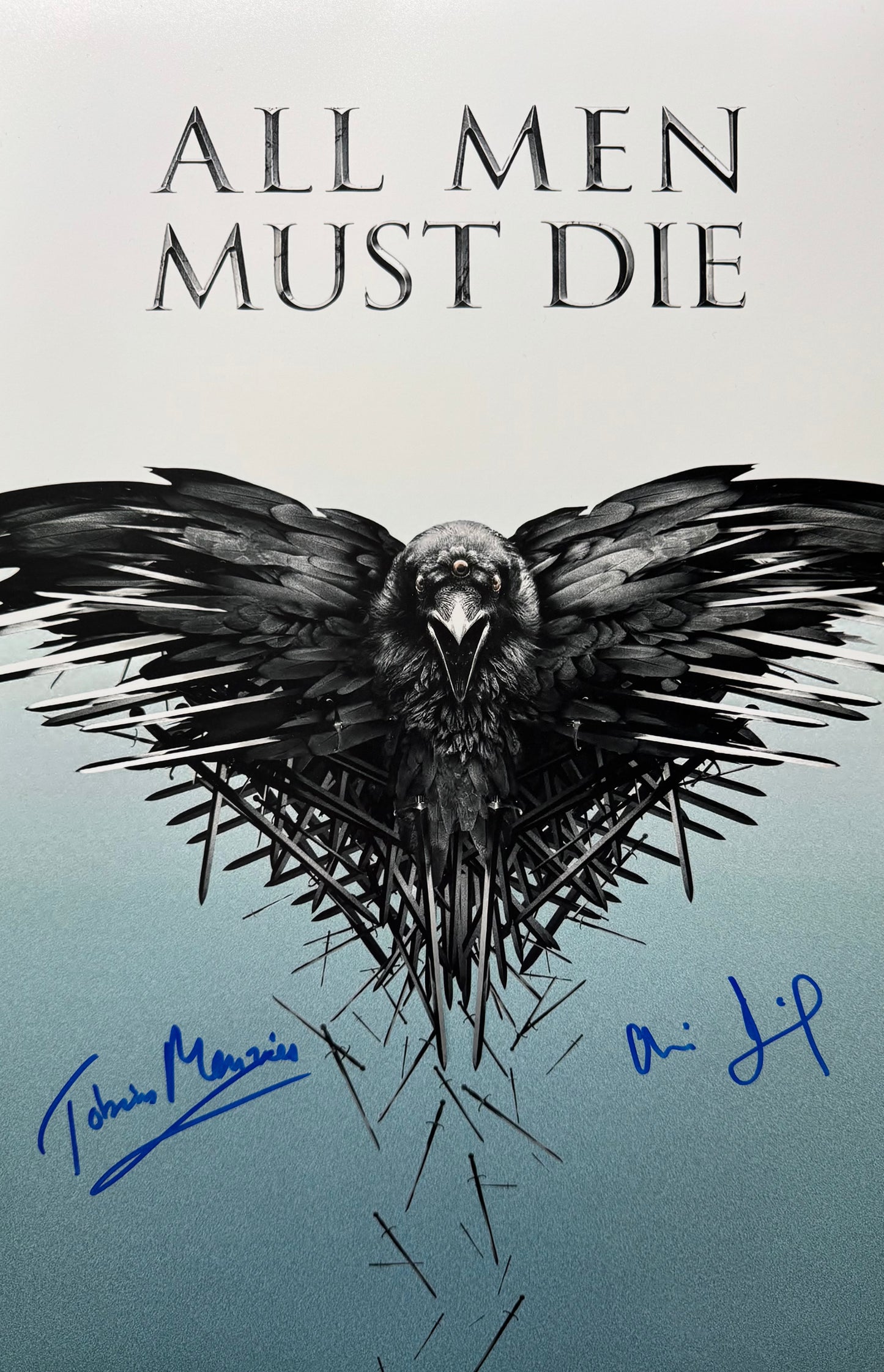 Multi Signed Game Of Thrones 11x17” Poster