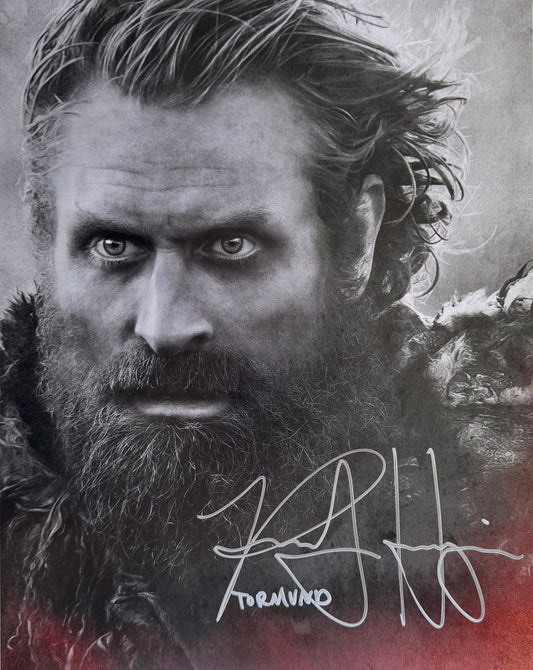 Kristofer Hivju Signed Game Of Thrones 11x14” Photo