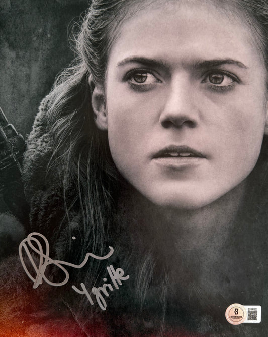 Rose Leslie Signed Game Of Thrones 8x10” Photo - Beckett Authicated