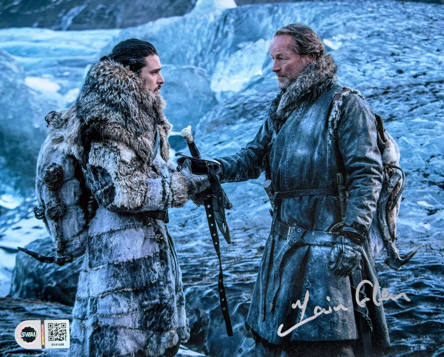 Iain Glen Signed Game Of Thrones 8x10” Photo - SWAU Authenticated