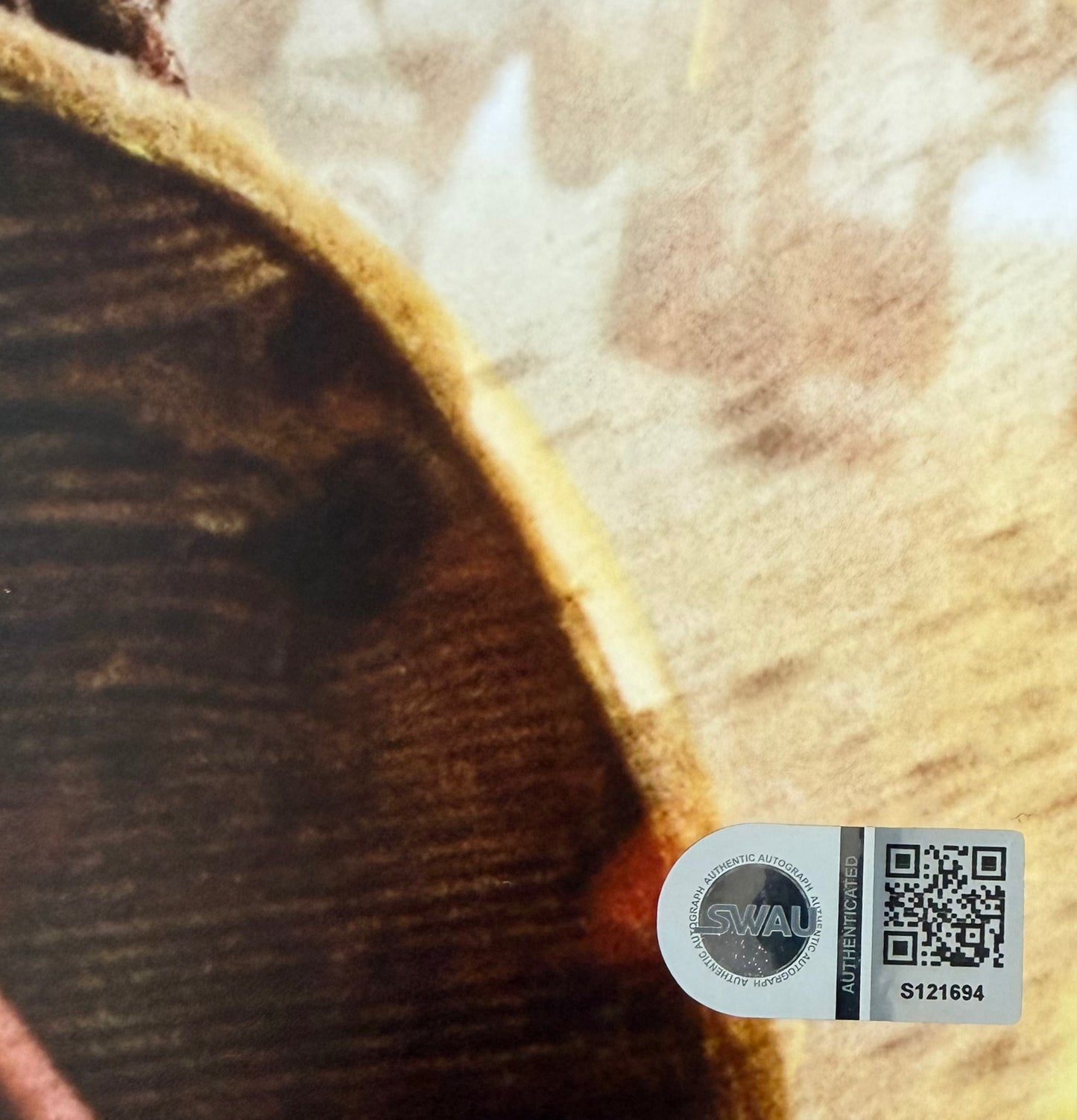 Mel Gibson Signed Braveheart A2 Poster - SWAU Authenticated