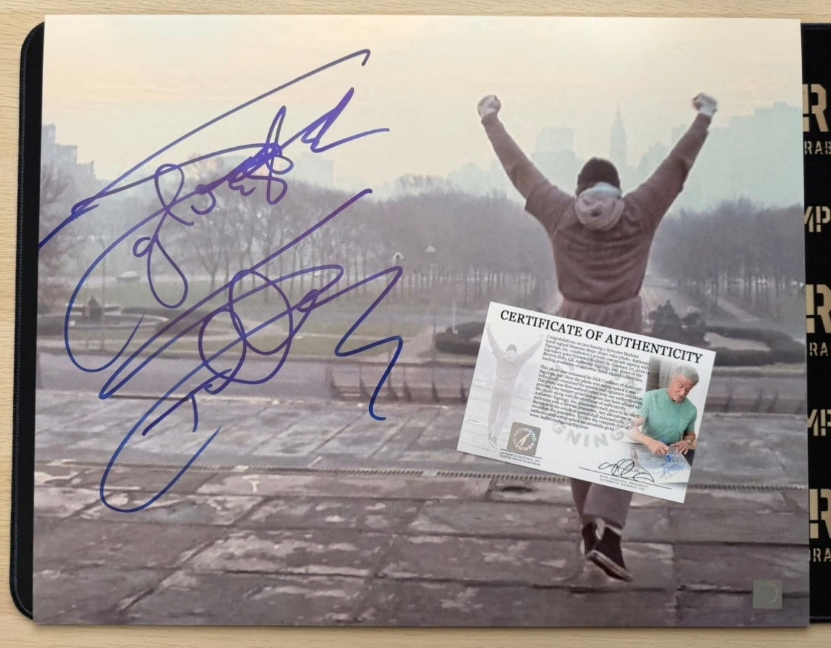 Sylvester Stallone Signed Rocky 16x20” Photo - Authentic Signings Inc COA (£100 OFF - USUALLY £750)