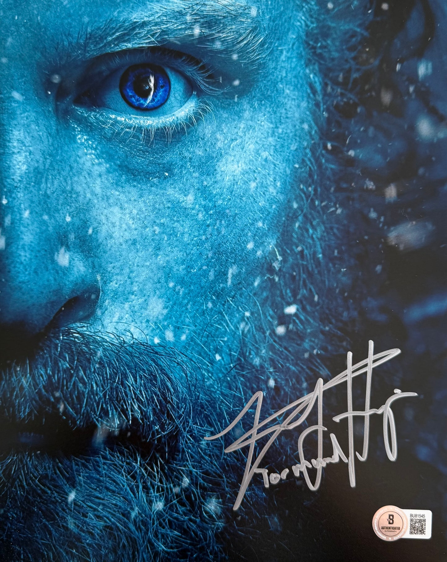 Kristofer Hivju Signed Game Of Thrones 8x10” Photo - Beckett Authenticated