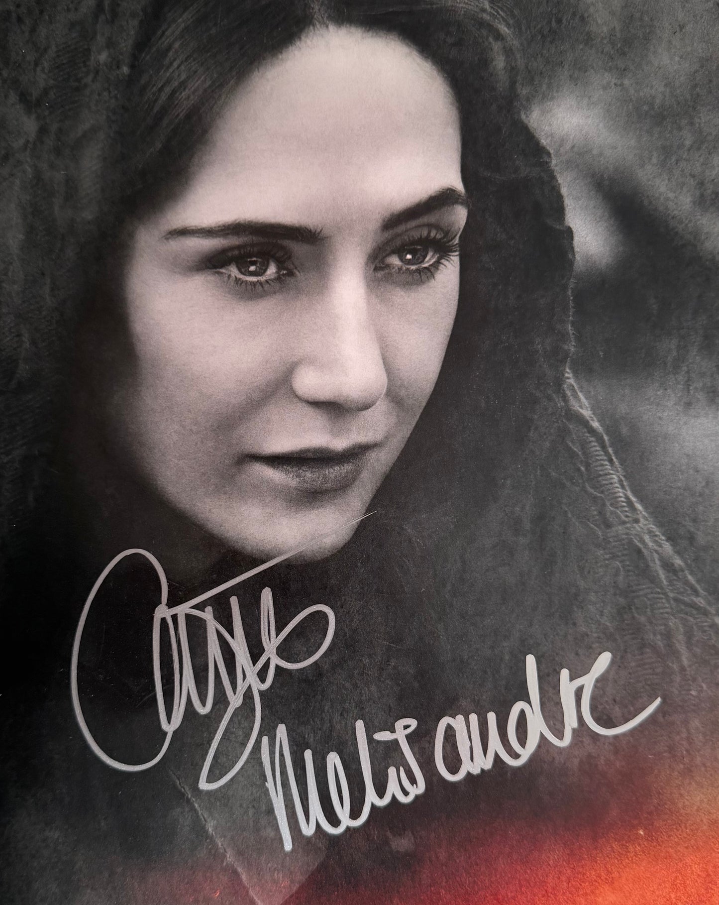Carice Van Houten Signed Game Of Thrones 8x10” Photo