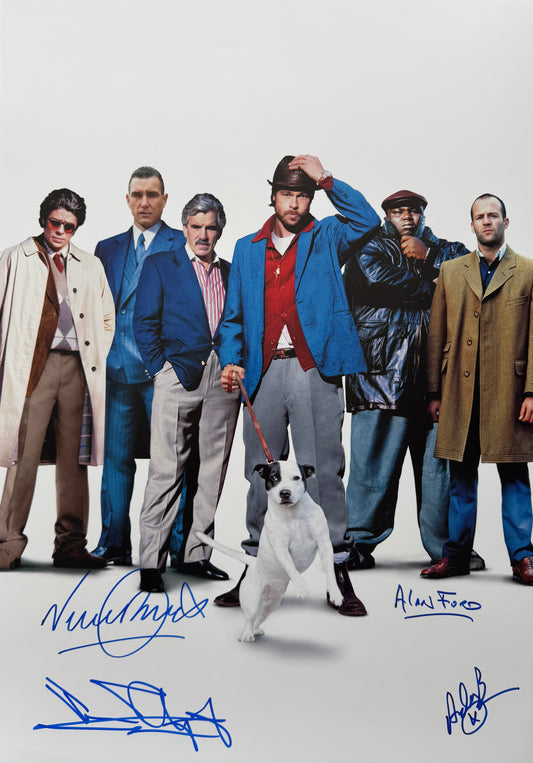 Multi Cast Signed Snatch Textless A2 Poster - Perfect Project Starter Piece!