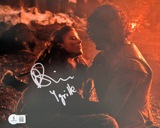 Rose Leslie Signed Game Of Thrones 8x10” Photo - Beckett Authenticated