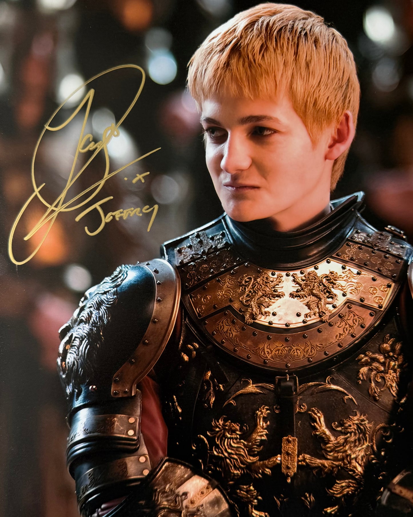 Jack Gleeson Signed Game Of Thrones 8x10” Photo