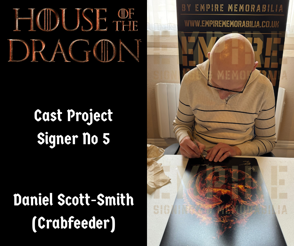 Multi 12 Cast Signed House Of The Dragon A3 Poster