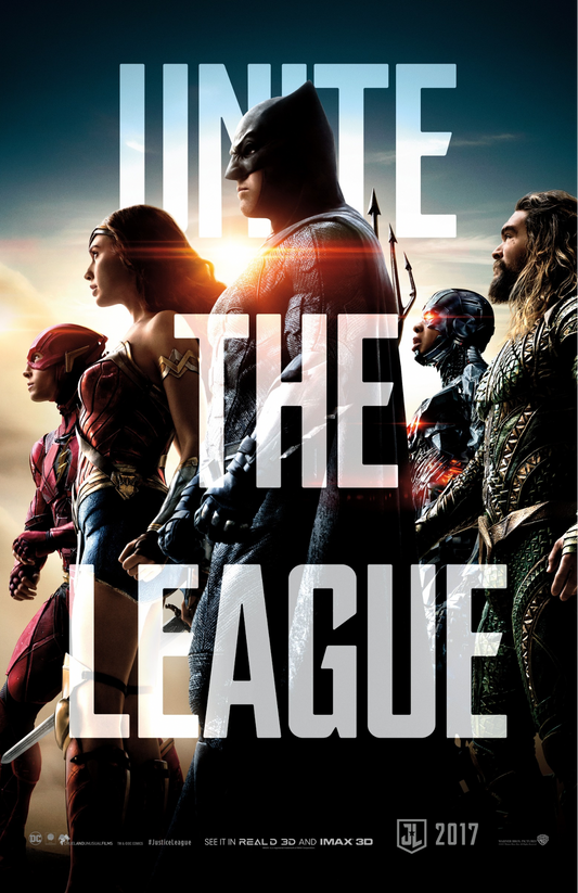 Ciaran Hinds Signed Justice League Poster Version 3 (Pre Order)