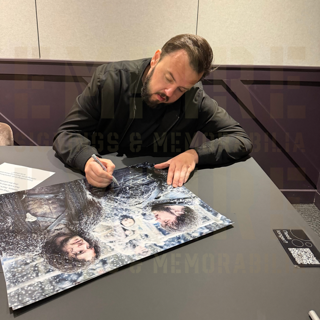 John Bradley Signed Game Of Thrones 16x20” Photo With Quote - SWAU Authenticated