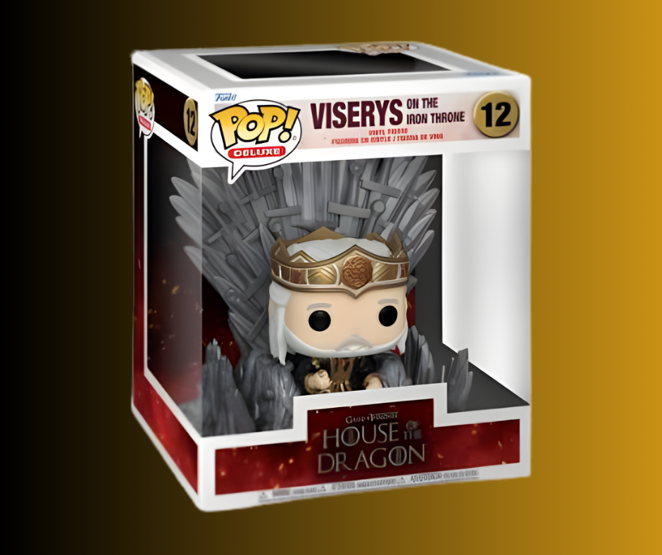 King Viserys On Throne Funko Pop - New Mint - In Protector!