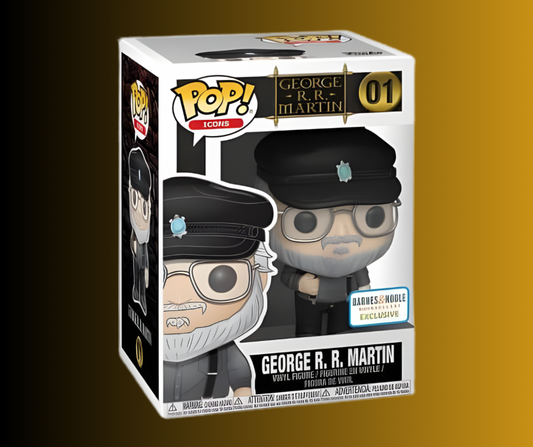 George RR Martin Funko Pop - Near Mint - In Protector!
