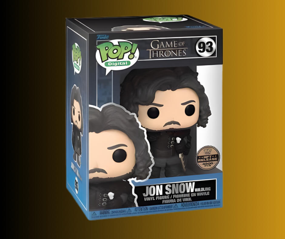 Jon Snow Digital Funko Pop - Mint - In Protector!