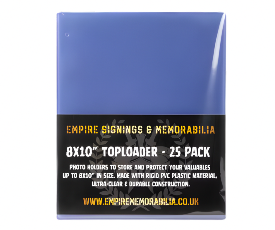 8x10” Toploaders - 25 Pack