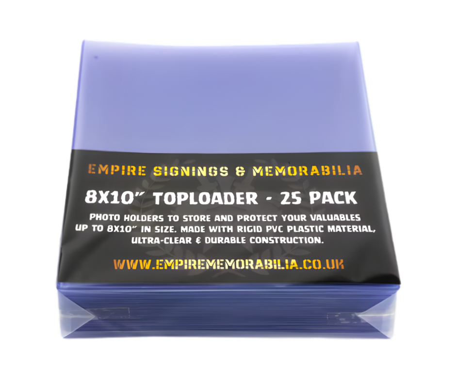 8x10” Toploaders - 25 Pack