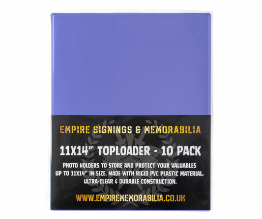 11”x14” Toploaders - 10 Pack