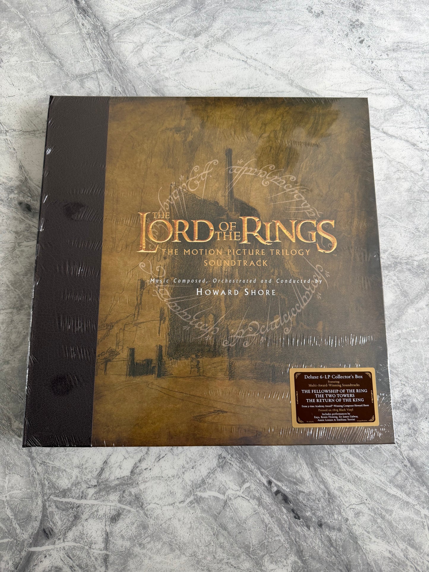 The Lord Of The Rings: Motion Picture Trilogy 6-LP Box Set Soundtrack.