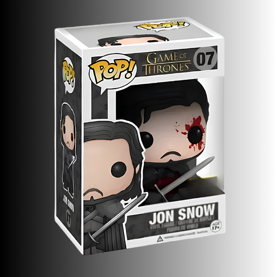 Kit Harington Signed Game Of Thrones Jon Snow Funko Pop No 07 (Pre Order)