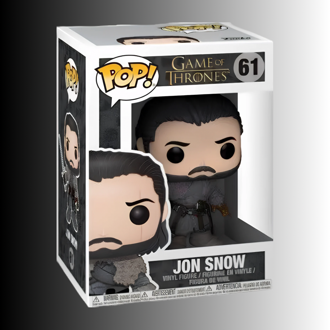 Kit Harington Signed Game Of Thrones Jon Snow Funko Pop No 61 (Pre Order)