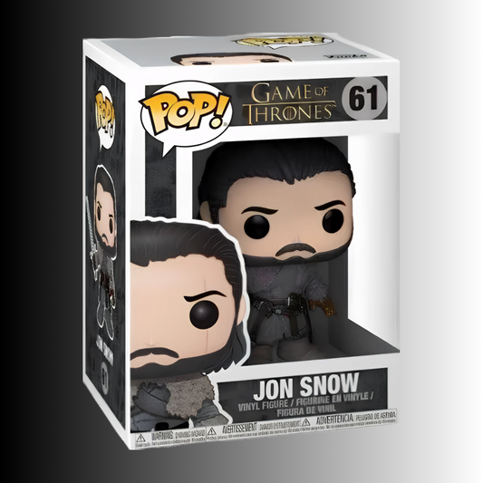 Kit Harington Signed Game Of Thrones Jon Snow Funko Pop No 61 (Pre Order)