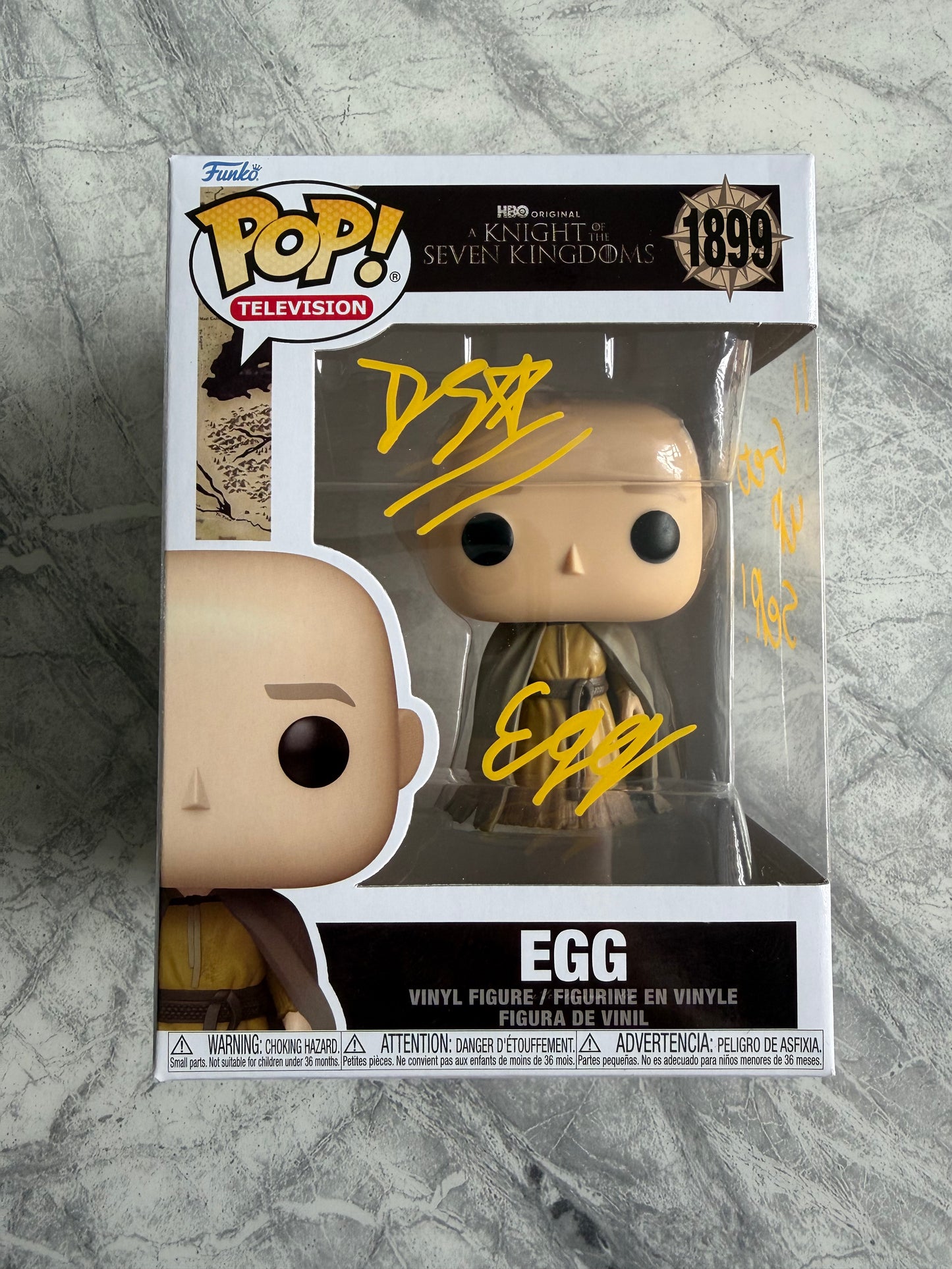 Dexter Sol Ansell Signed AKOT7K “Egg” Funko Pop!