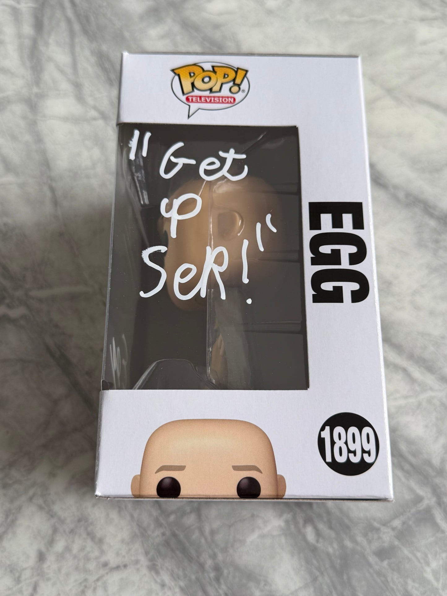 Dexter Sol Ansell Signed AKOT7K “Egg” Funko Pop!