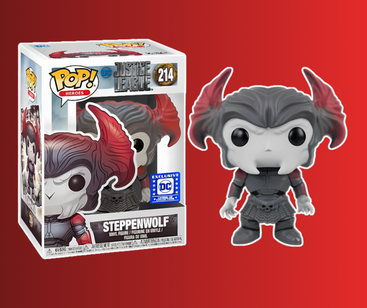 Ciaran Hinds Signed Justice League Steppenwolf Funko Pop (Pre Order)